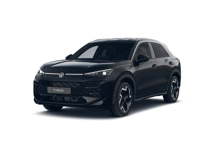 Sort VW T-Roc fra 2026