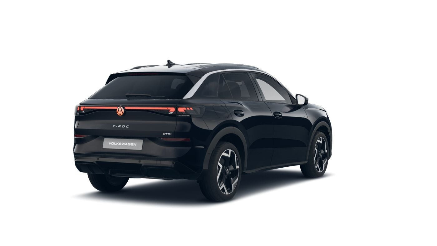Sort VW T-Roc fra 2026