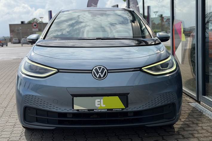 Blå VW ID.3 fra 2020