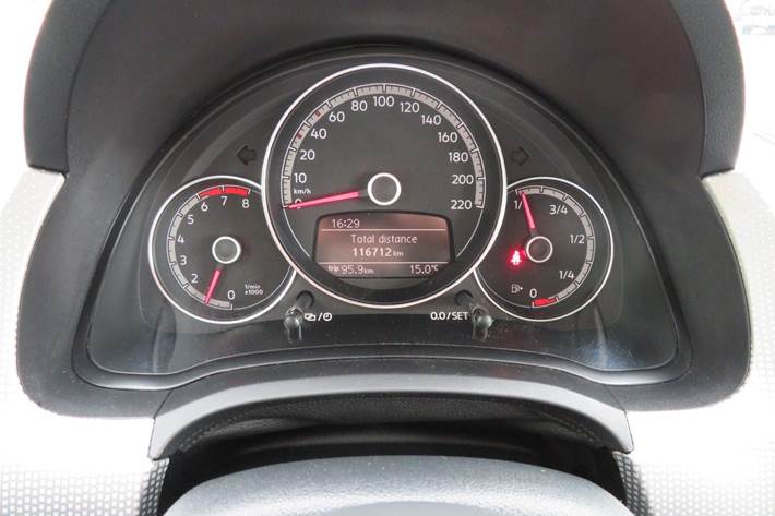 Sort VW UP! fra 2017