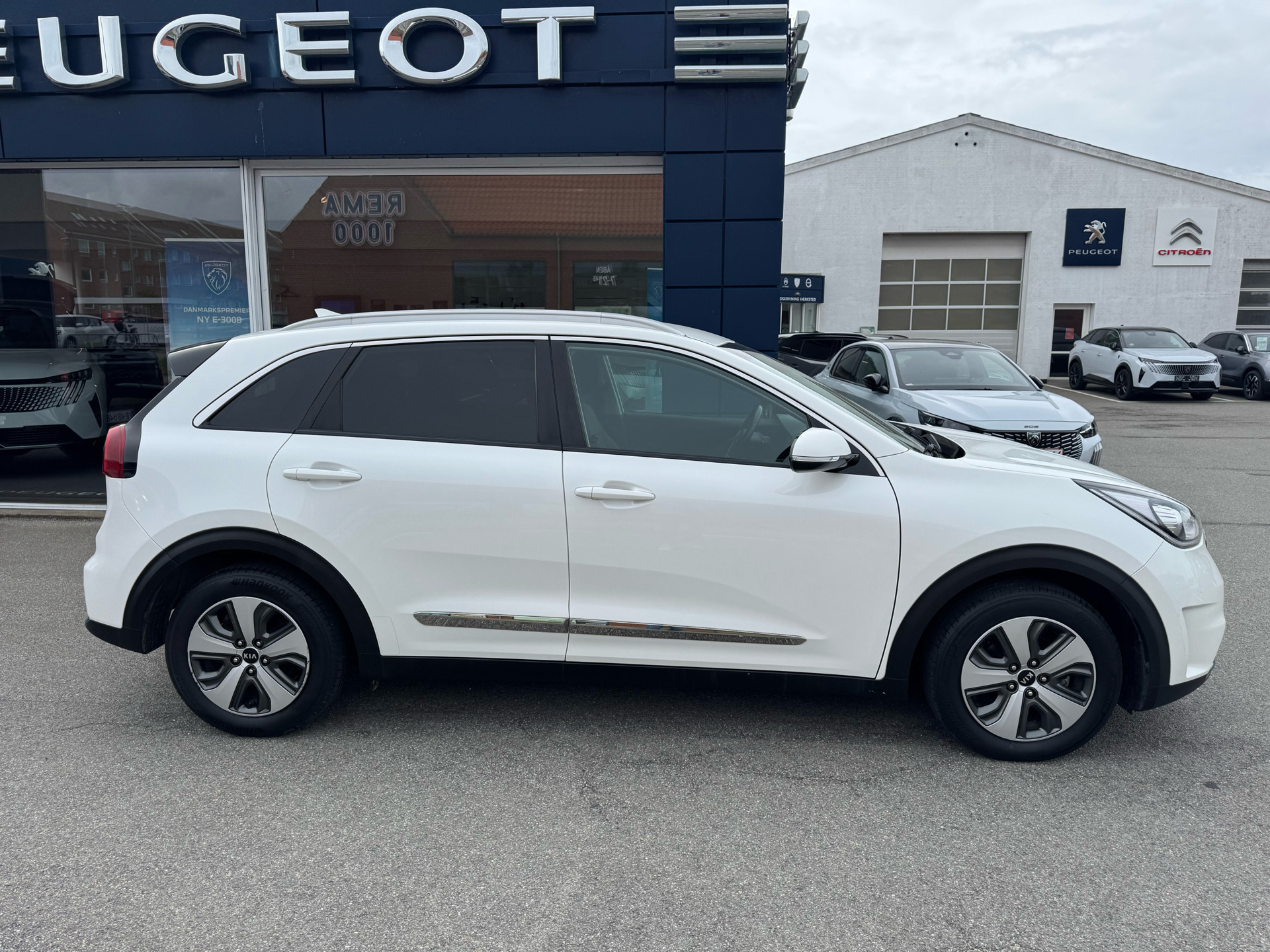 Hvid Kia Niro fra 2017