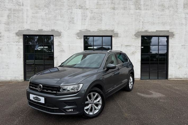 Grå VW Tiguan fra 2020