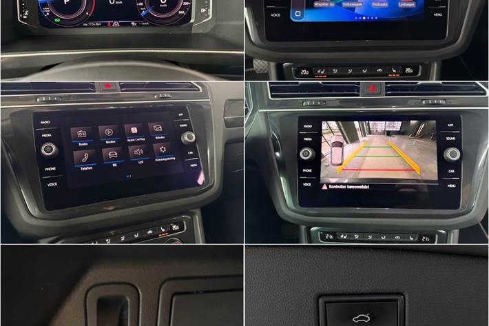 Grå VW Tiguan fra 2020