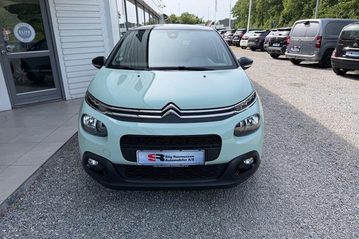 Grøn Citroën C3 fra 2020