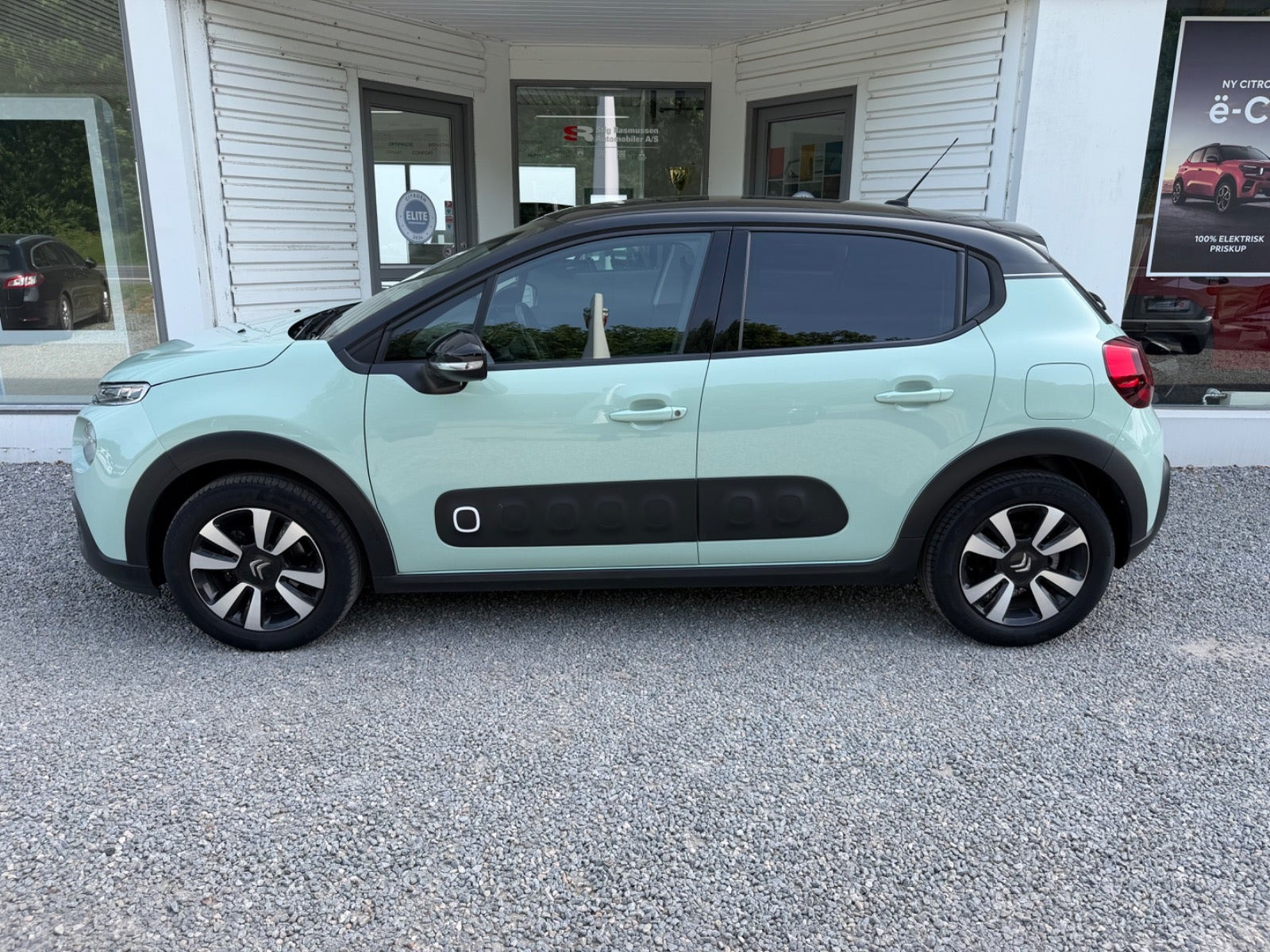Grøn Citroën C3 fra 2020