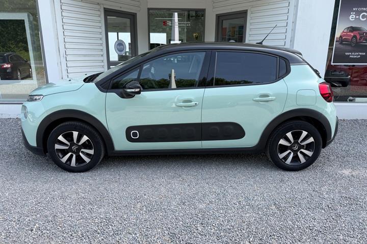 Grøn Citroën C3 fra 2020
