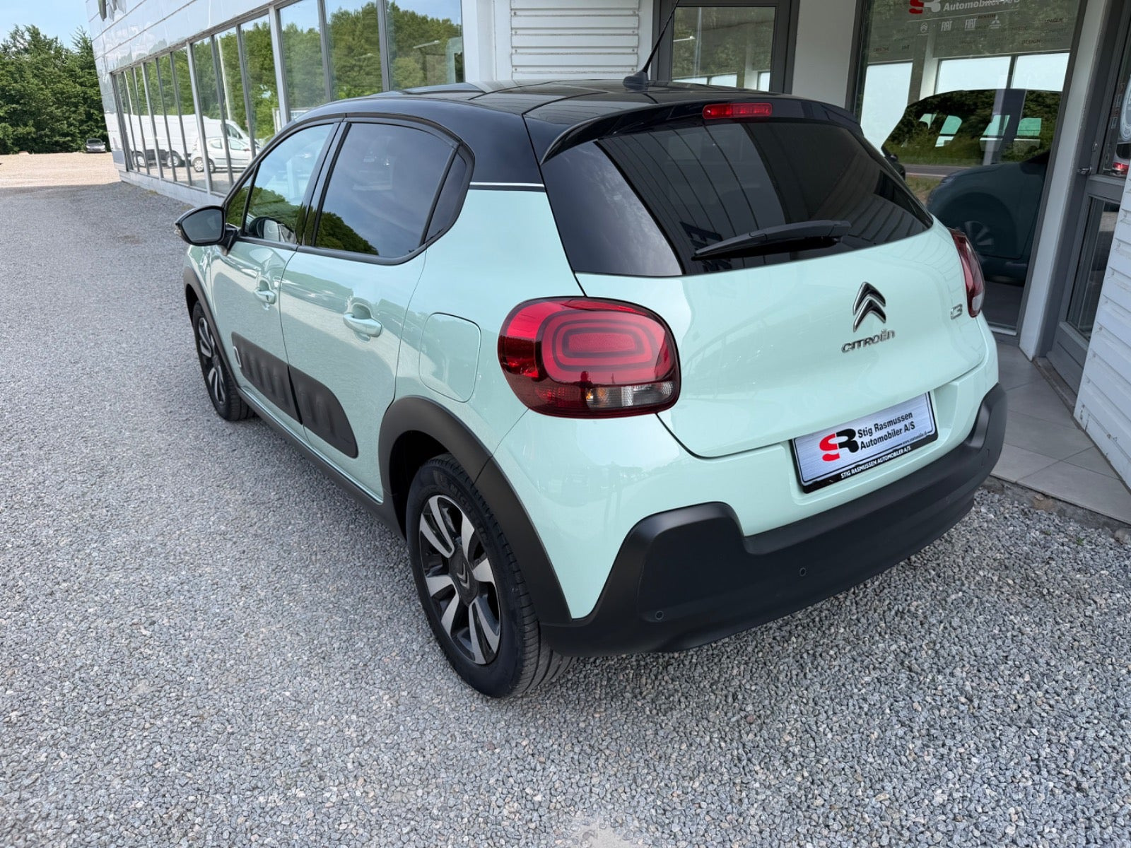 Grøn Citroën C3 fra 2020