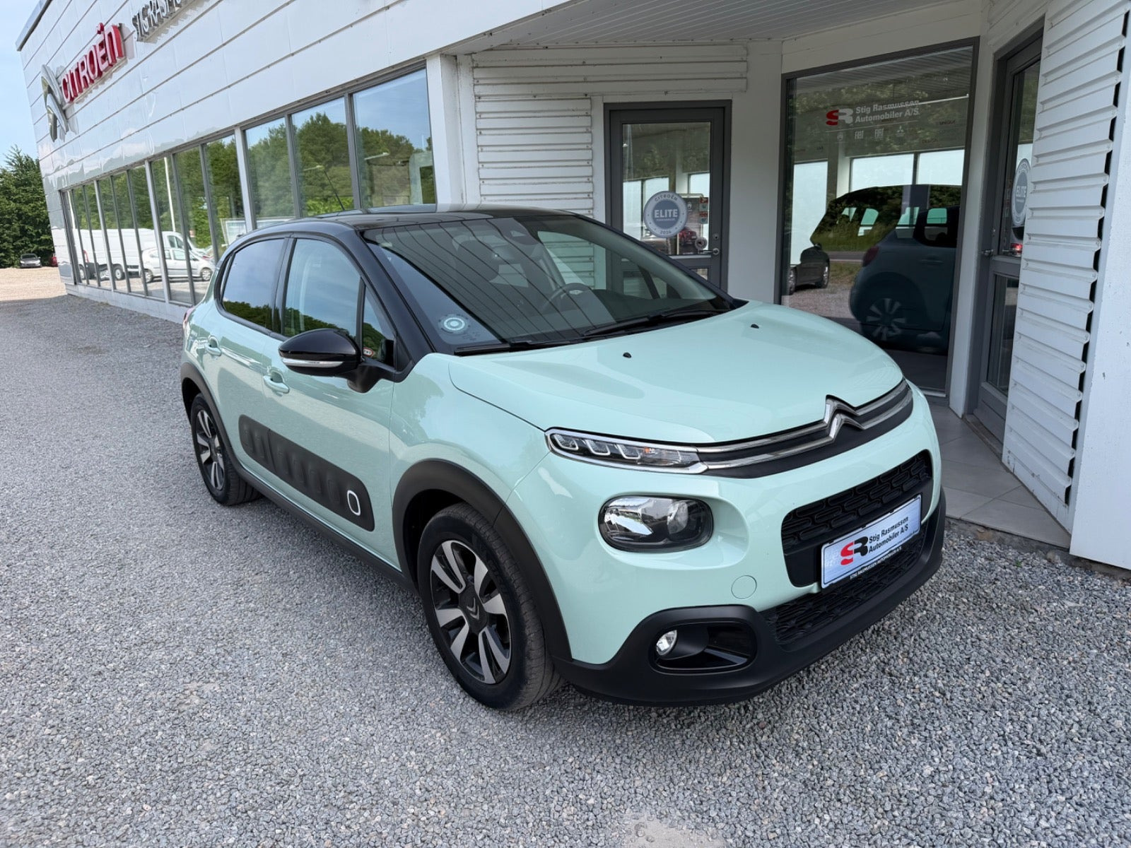 Grøn Citroën C3 fra 2020