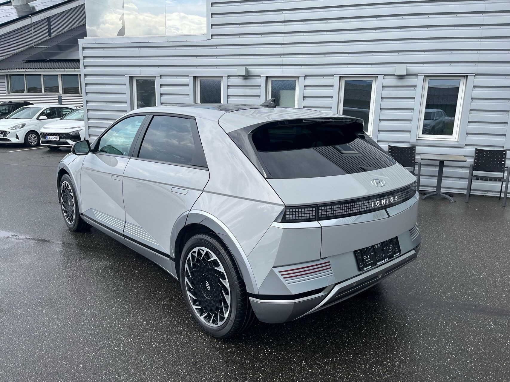 Grå Hyundai Ioniq 5 fra 2021