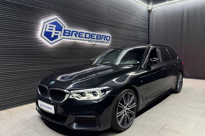 Sort BMW 540d fra 2018