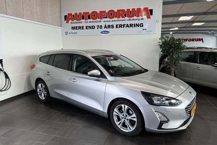 Sølv Ford Focus fra 2021