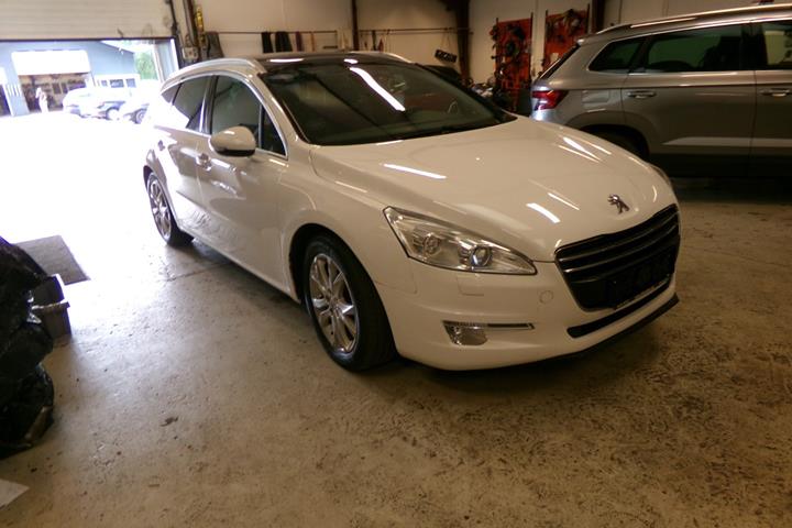 Hvid Peugeot 508 fra 2013