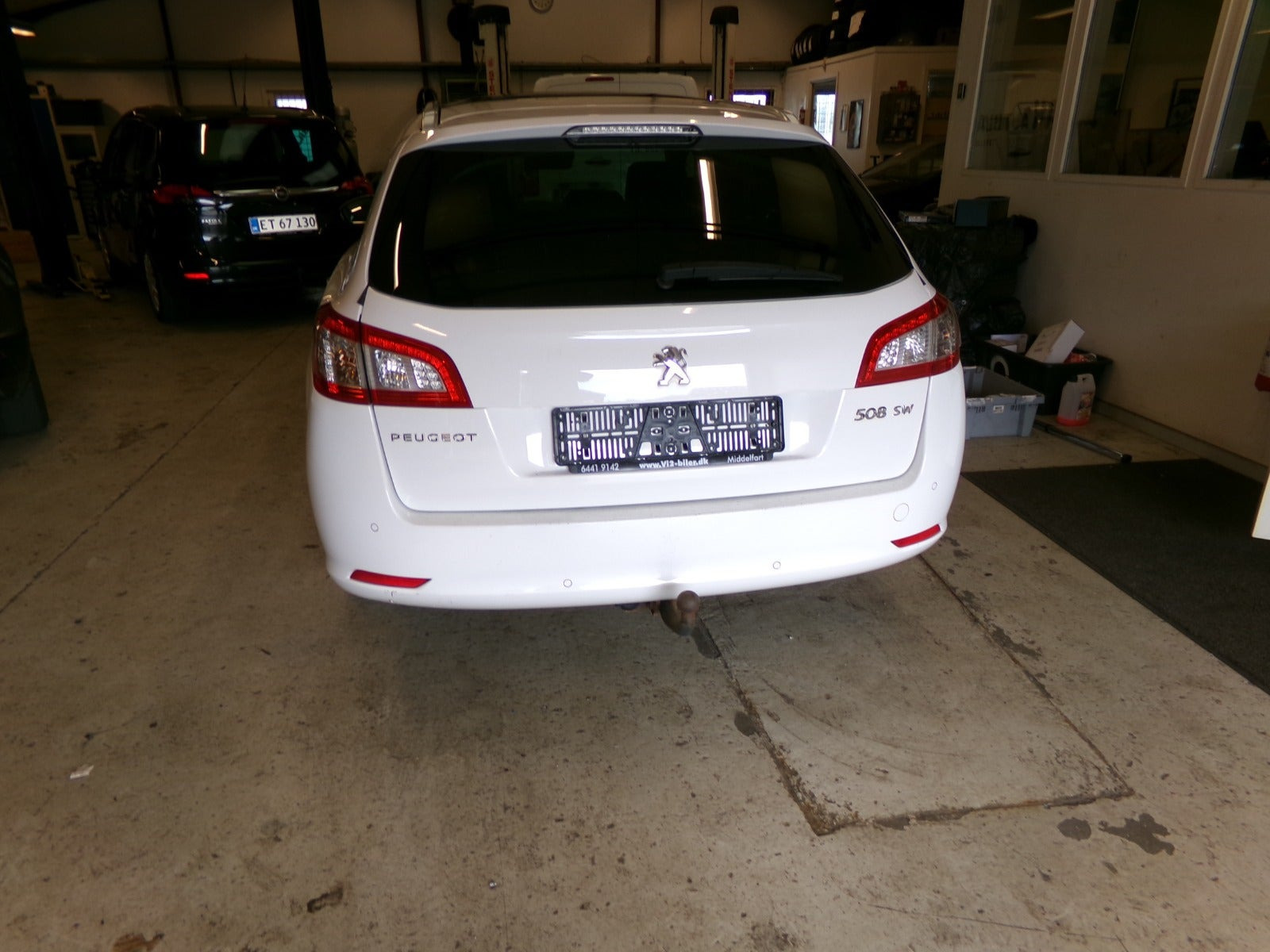 Hvid Peugeot 508 fra 2013