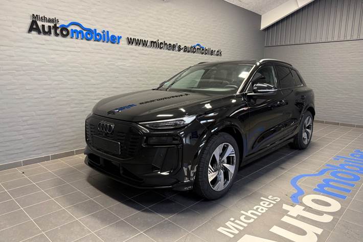 Sort Audi Q6 e-tron fra 2026