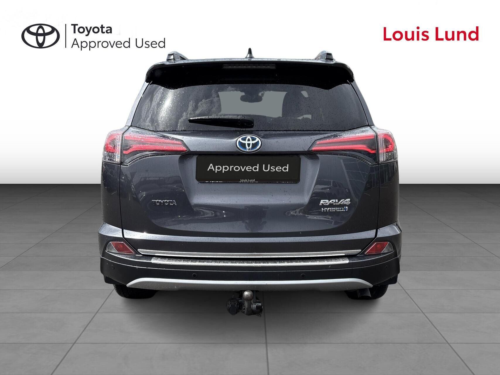 Grå Toyota RAV4 fra 2018
