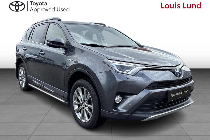 Grå Toyota RAV4 fra 2018