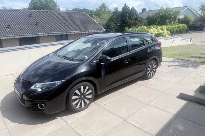 Sort Honda Civic fra 2015