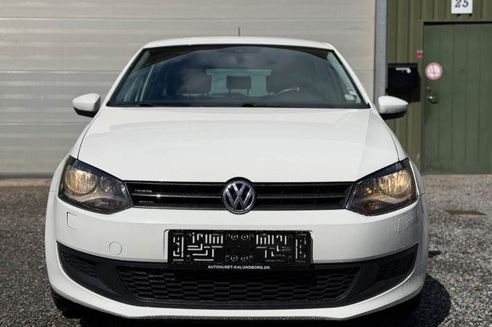 Hvid VW Polo fra 2011