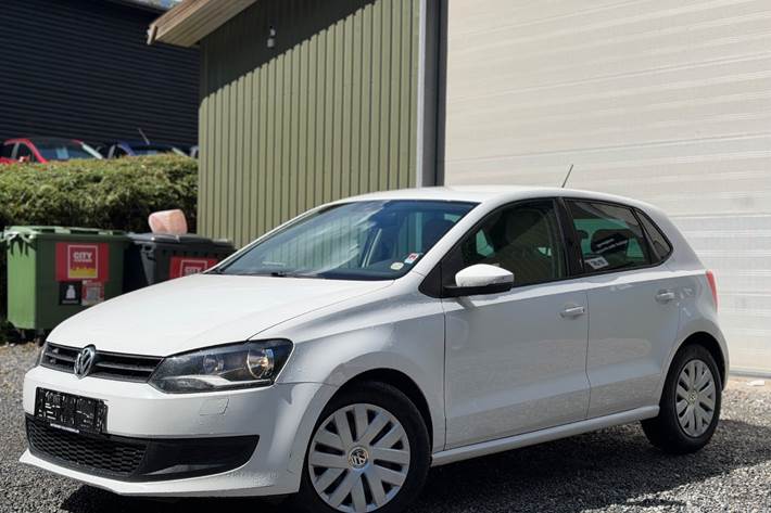Hvid VW Polo fra 2011