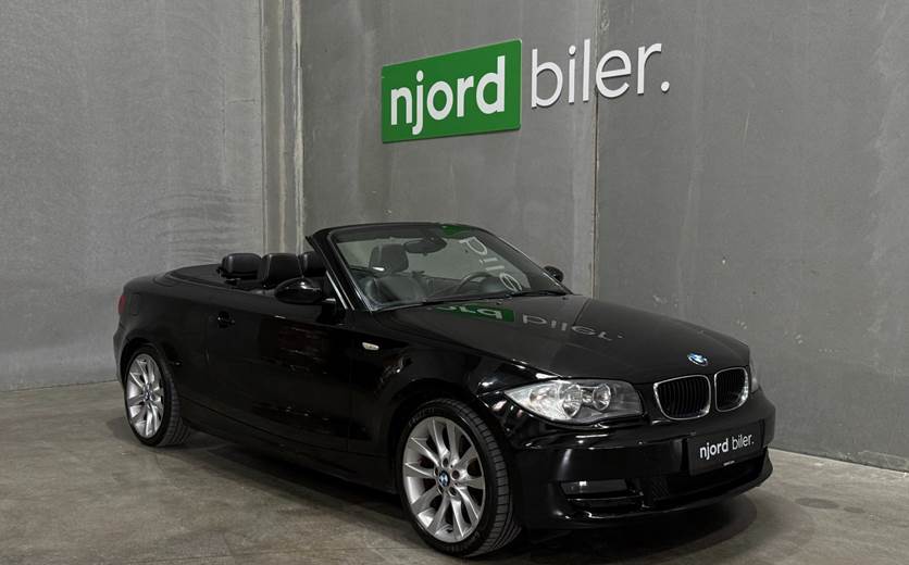 BMW 120d 2,0 Cabriolet aut.