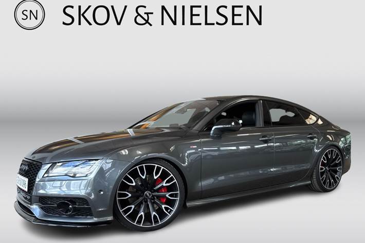 Grå Audi A7 fra 2011