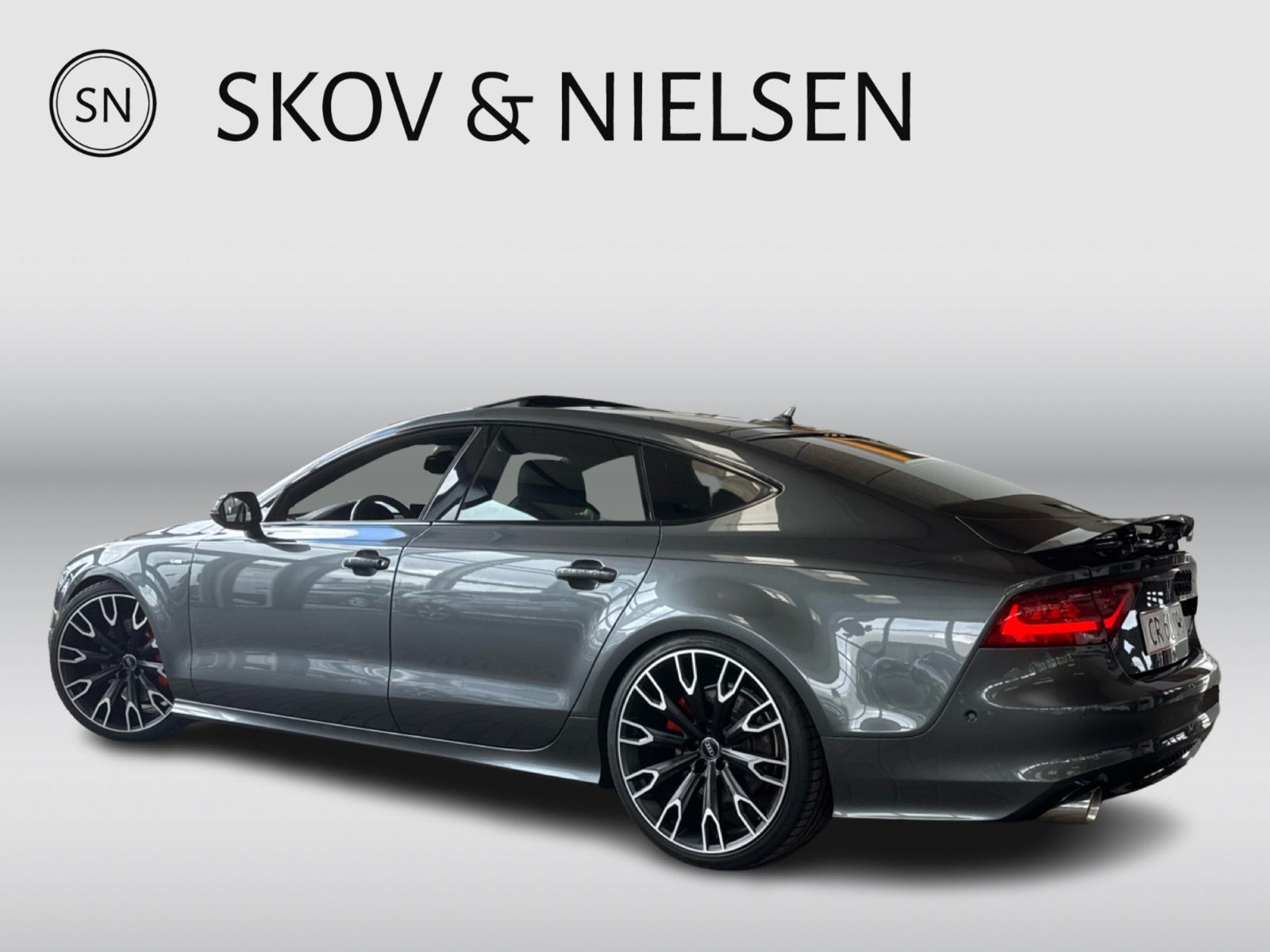 Grå Audi A7 fra 2011