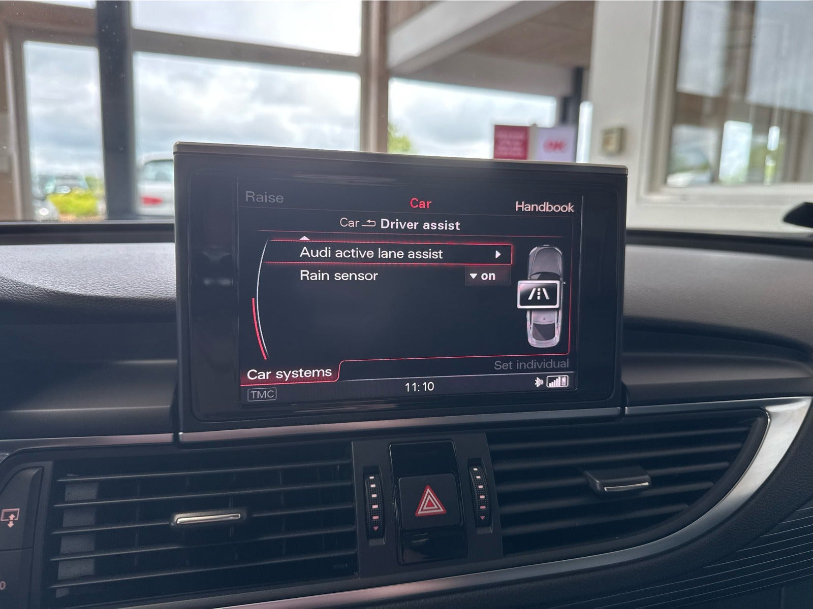 Grå Audi A7 fra 2011