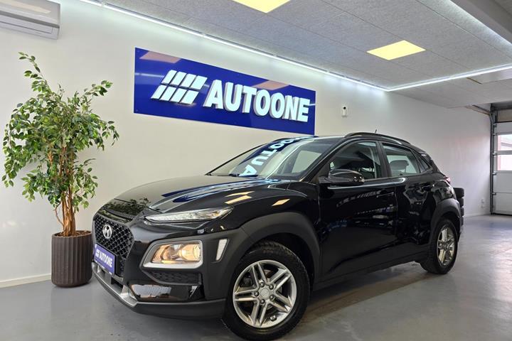 Sort Hyundai Kona fra 2017 set udefra