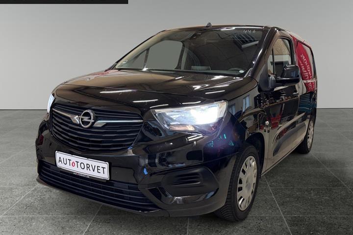 Sort Opel Combo fra 2019 set udefra