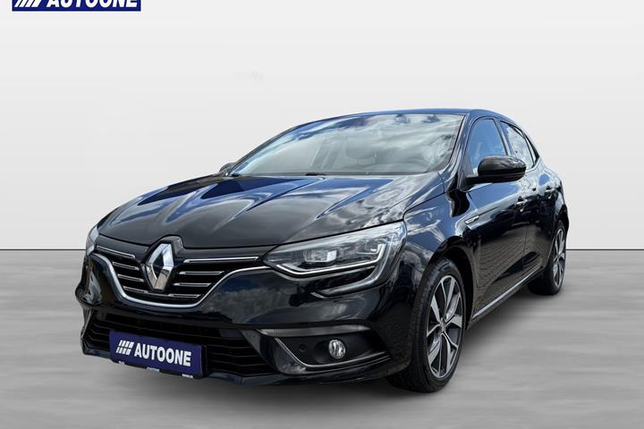 Sort Renault Megane IV fra 2017 set udefra