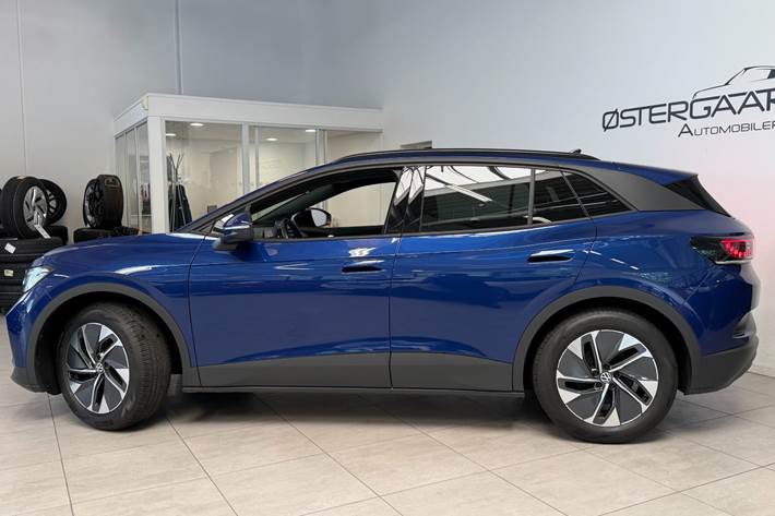 Blå VW ID.4 fra 2025