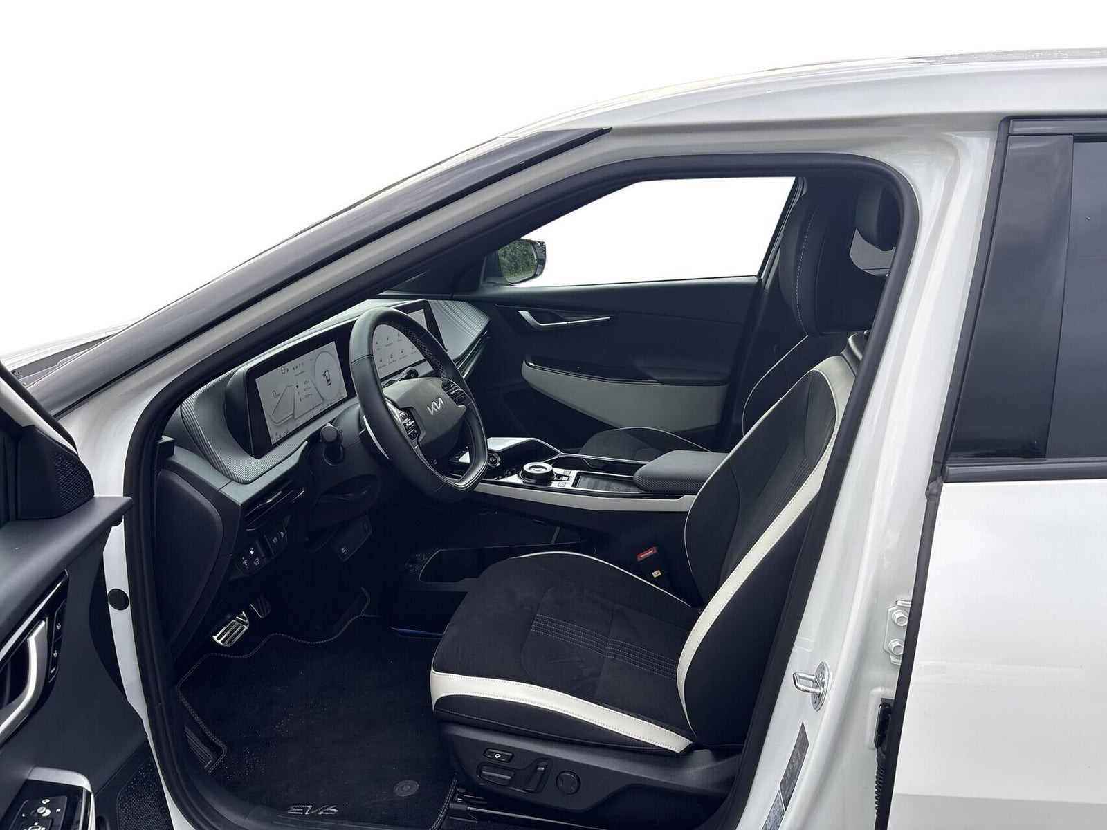 Hvid Kia EV6 fra 2024