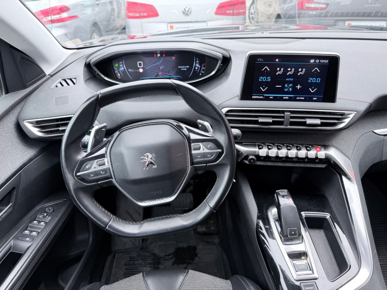 Sort Peugeot 5008 fra 2018