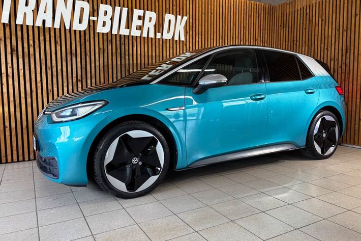 Turquoise VW ID.3 fra 2021
