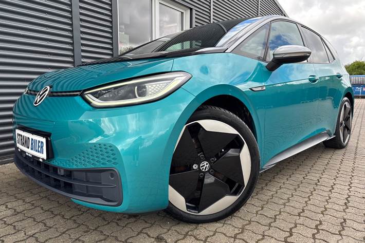 Turquoise VW ID.3 fra 2021