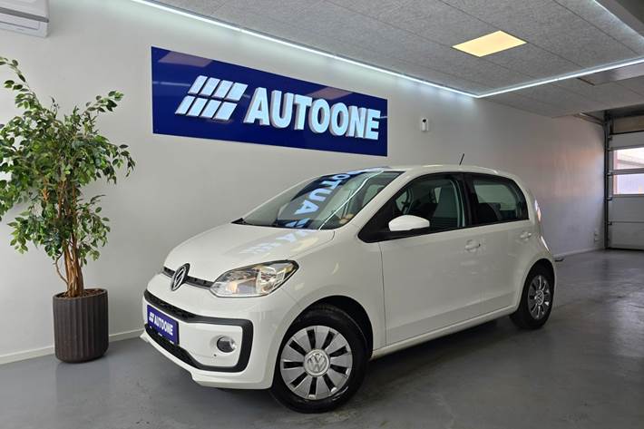 Hvid VW UP! fra 2019
