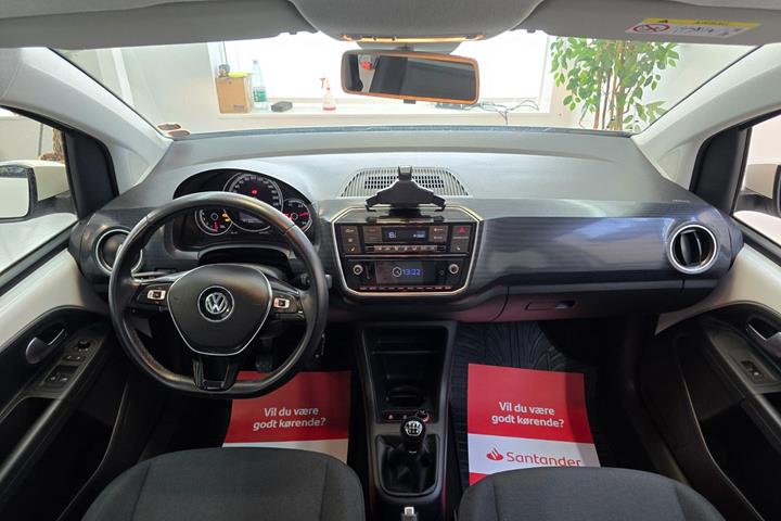 Hvid VW UP! fra 2019