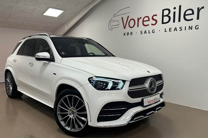 Hvid Mercedes GLE350 de fra 2021