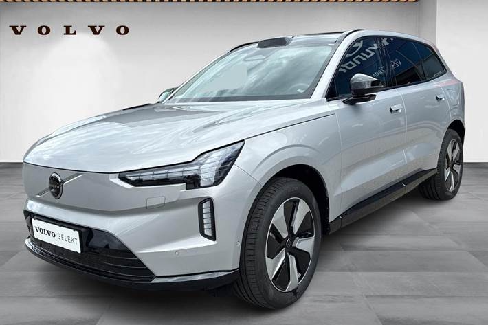 Sølv Volvo EX90 fra 2025