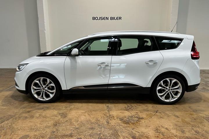 Hvid Renault Grand Scénic fra 2019
