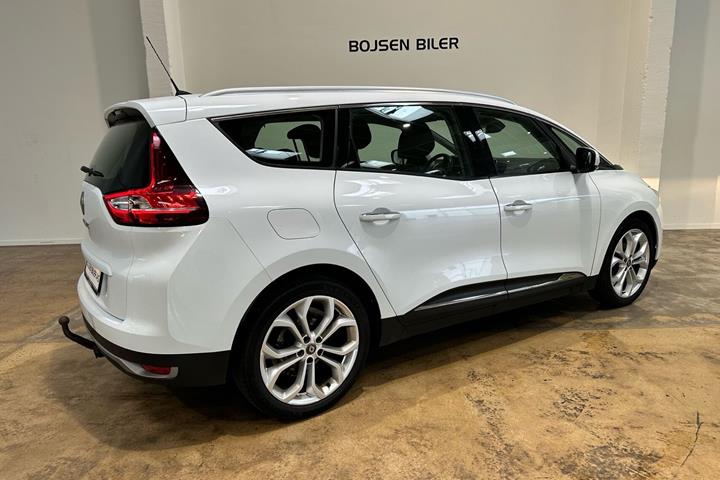 Hvid Renault Grand Scénic fra 2019