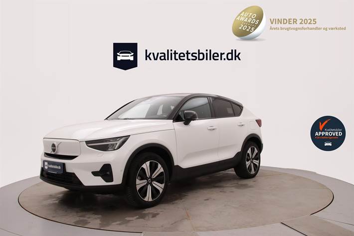 Hvid Volvo C40 fra 2022
