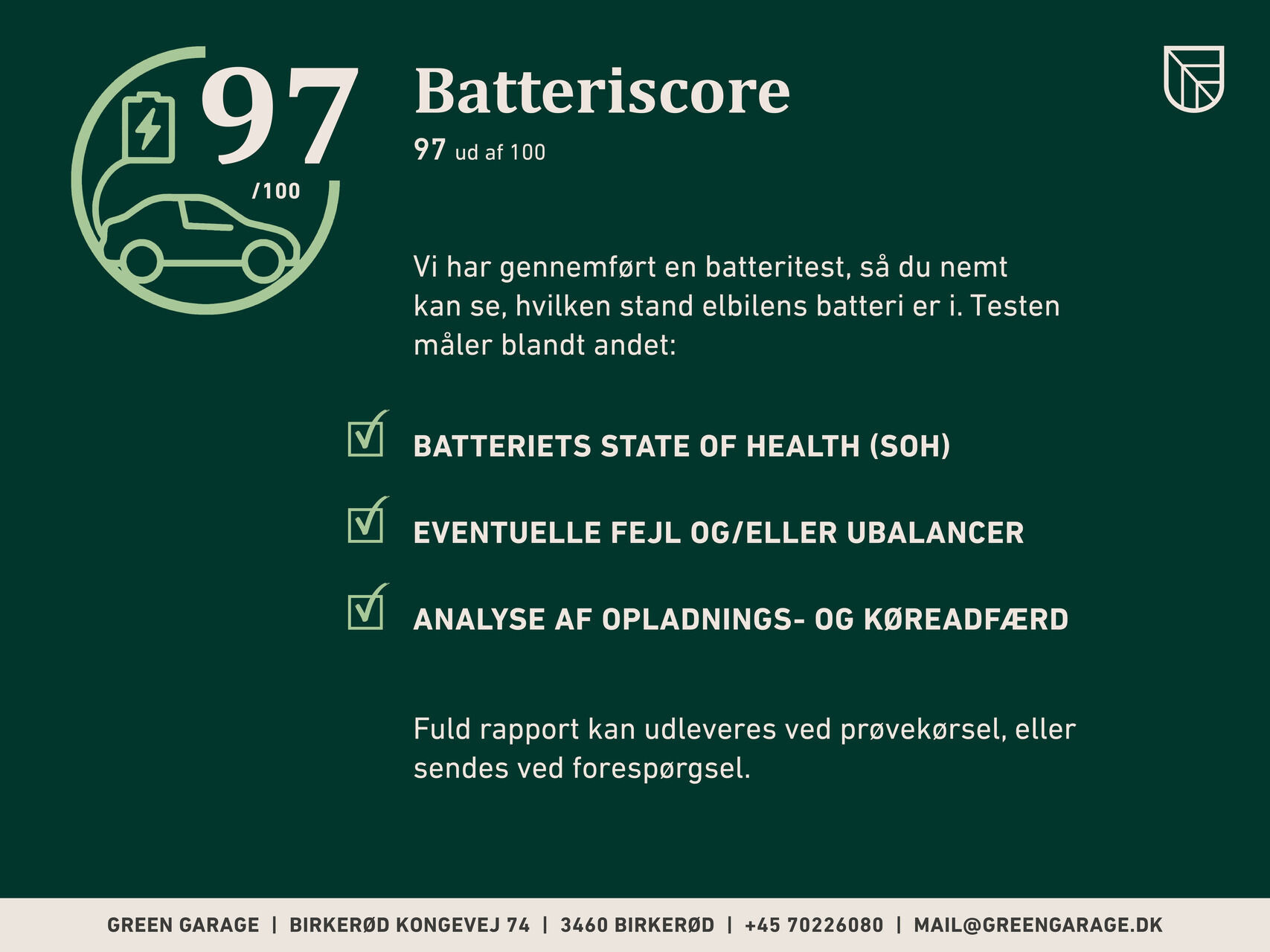 Sort Mercedes EQA 250 fra 2023