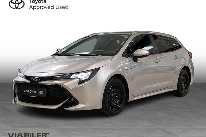 Grå Toyota Corolla fra 2020
