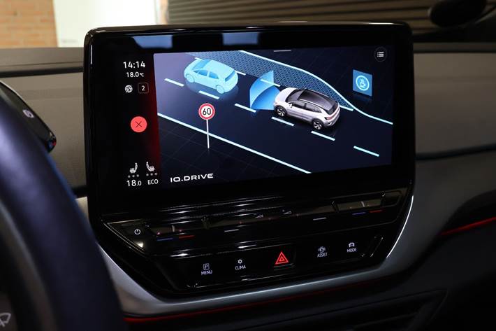 Grå VW ID.4 fra 2021
