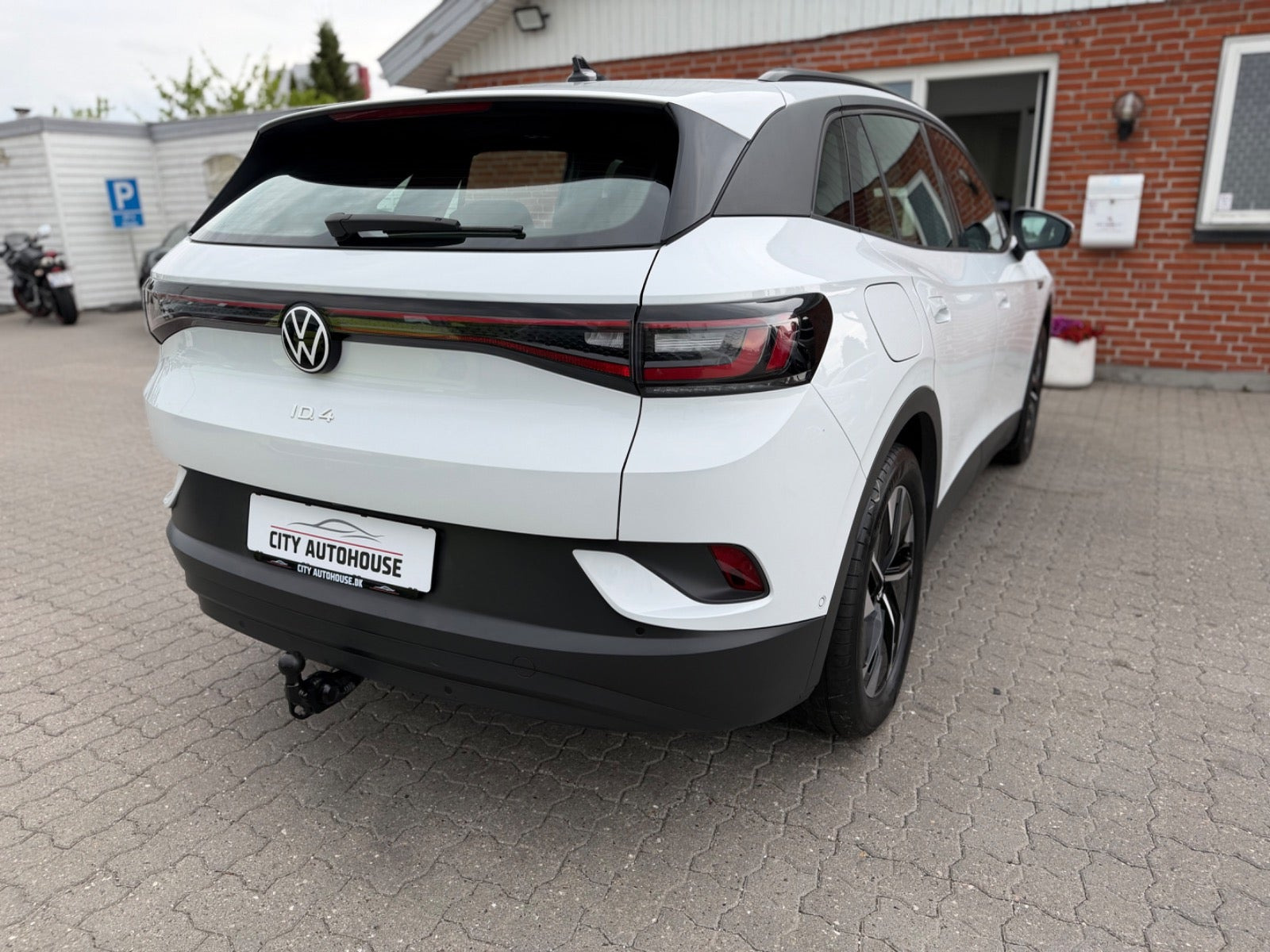 Hvid VW ID.4 fra 2023
