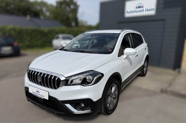 Hvid Suzuki S-Cross fra 2019