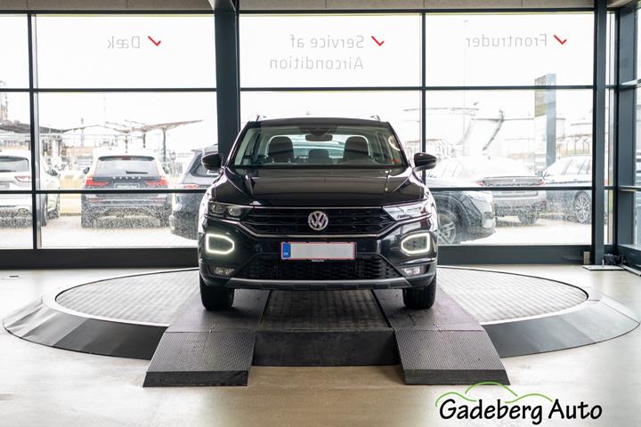 Sort VW T-Roc fra 2019