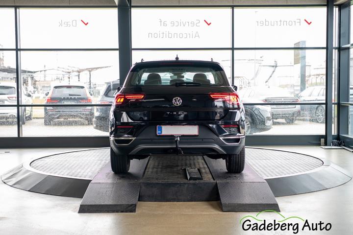 Sort VW T-Roc fra 2019