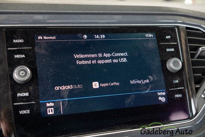 Sort VW T-Roc fra 2019